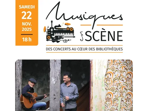 FRÉTEVAL (41) - Concert : On The Moon, duo hommage à Sting