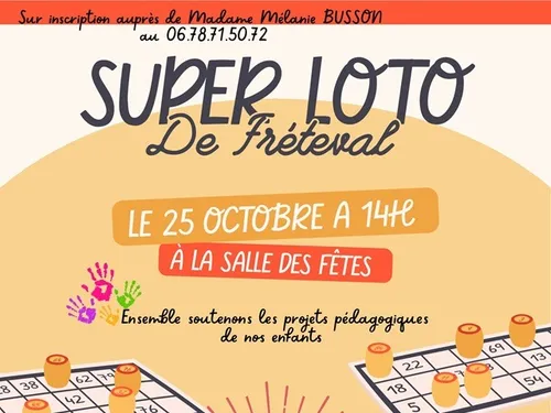 FRÉTEVAL (41) - Super loto de l'APE