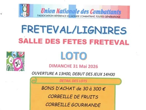 FRÉTEVAL (41) - Loto de l'UNC