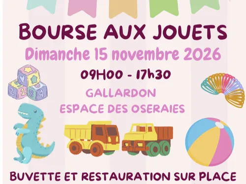 GALLARDON - Bourse aux jouets de l'API
