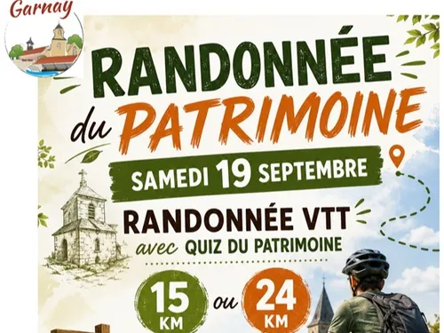 GARNAY - Randonnée VTT du patrimoine