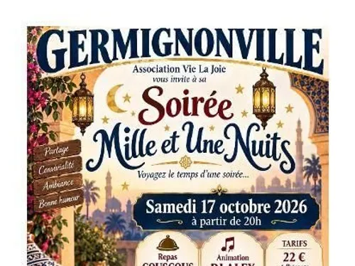 GERMIGNONVILLE - Soirée Mille et une Nuits