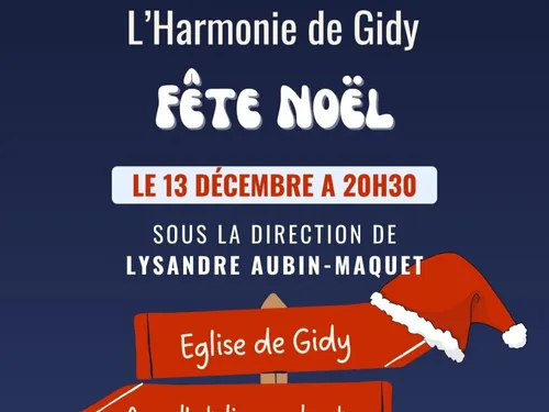 GIDY (45) - L'Harmonie fête Noël