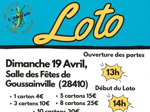 GOUSSAINVILLE - Loto de l'Amicale