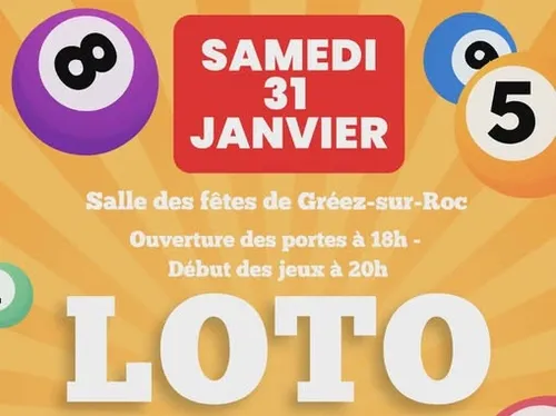 GRÉEZ-SUR-ROC (72) - Loto du comité des fêtes