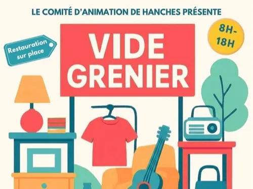 HANCHES - Vide-greniers du comité d'animation