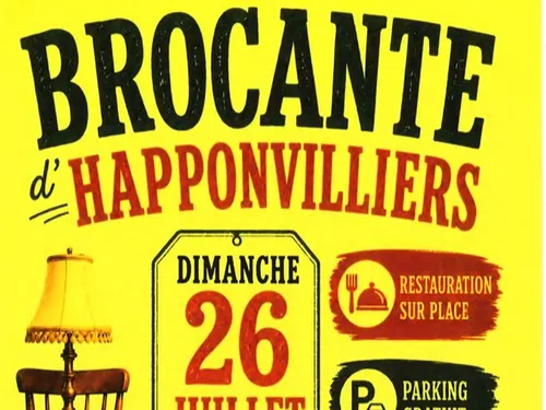 HAPPONVILLIERS - Brocante