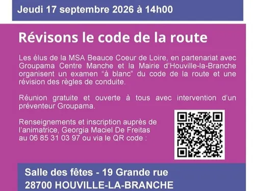 HOUVILLE-LA-BRANCHE - Révisons le code de la route