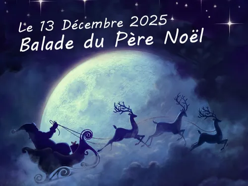 HOUX / YERMENONVILLE - Balade du Père Noël