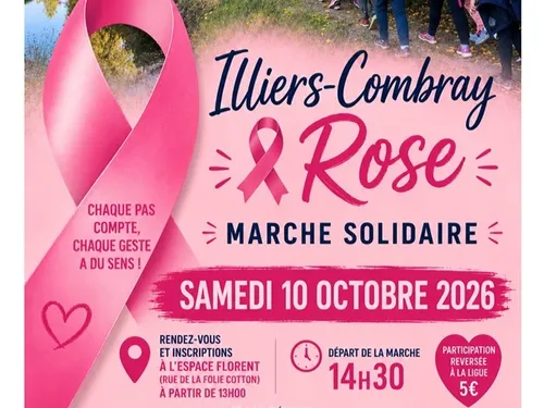 ILLIERS-COMBRAY - Octobre Rose : marche solidaire