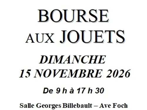 ILLIERS-COMBRAY - Bourse aux jouets