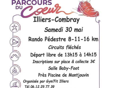 ILLIERS-COMBRAY - Parcours du cœur : Randonnée pédestre