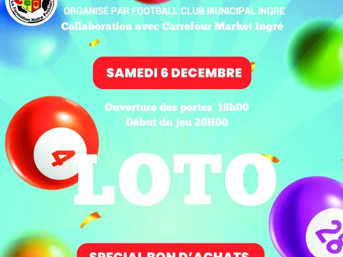 INGRÉ (45) - Loto du Football