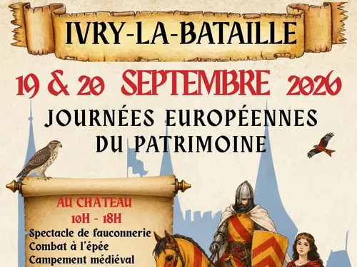 IVRY-LA-BATAILLE (27) - Journées du patrimoine au château