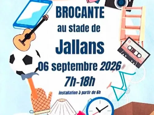JALLANS - Brocante du comité des fêtes
