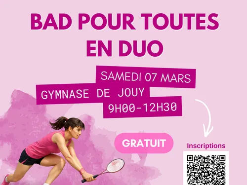 JOUY - Bad pour toutes en duo
