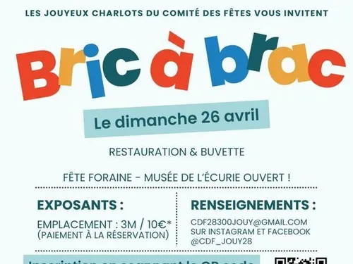 JOUY - Bric-à-brac du comité des fêtes