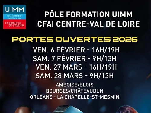 CHÂTEAUDUN - Portes ouvertes Pôle formation UIMM CFAI Centre-Val de...