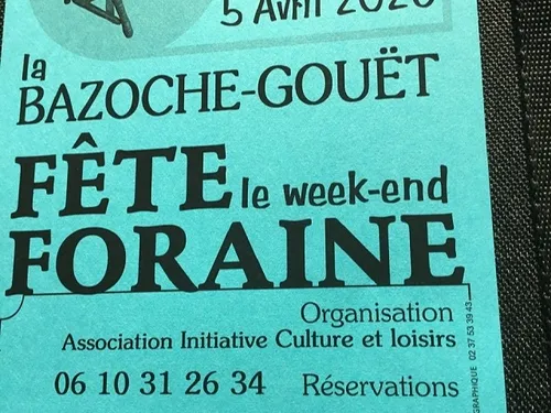LA BAZOCHE-GOUËT - Brocante, Vide-greniers de Pâques