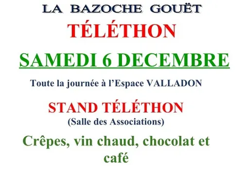 LA BAZOCHE-GOUËT - Téléthon