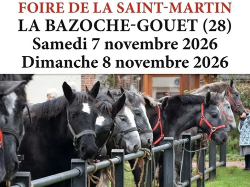 LA BAZOCHE-GOUËT - Foire de la Saint Martin