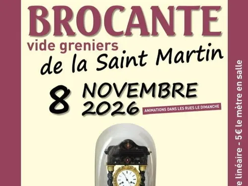 LA BAZOCHE-GOUËT - Brocante, Vide-greniers de la Saint Martin