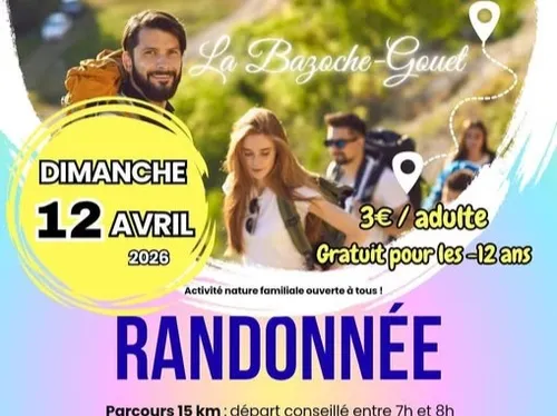 LA BAZOCHE-GOUËT - Randonnée pédestre de l'APE