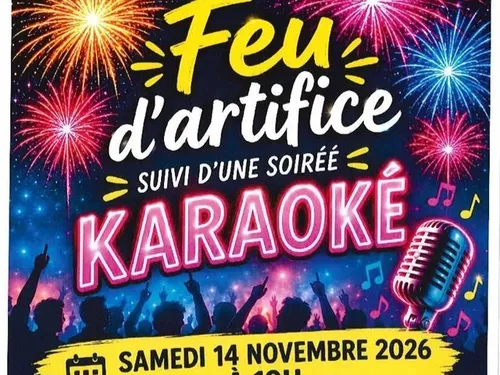 LA CHAPELLE-DU-NOYER - Feu d'artifice et soirée karaoké