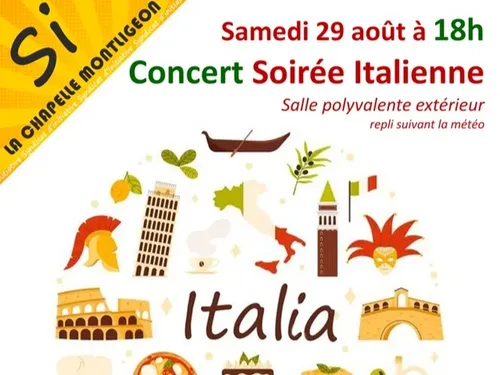LA CHAPELLE-MONTLIGEON (61) - Concert soirée italienne