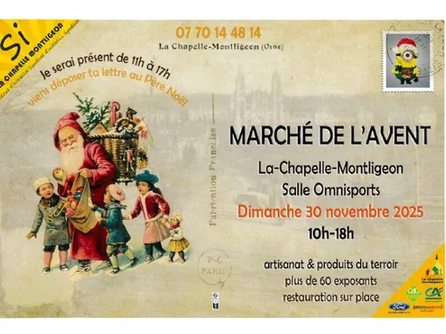 LA CHAPELLE-MONTLIGEON (61) - Marché de l'avent