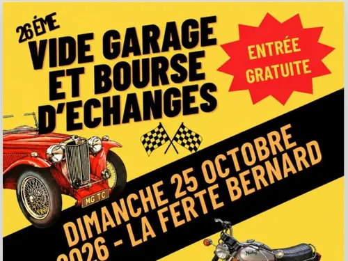 LA FERTÉ-BERNARD (72) - Vide garage et bourse d'échanges