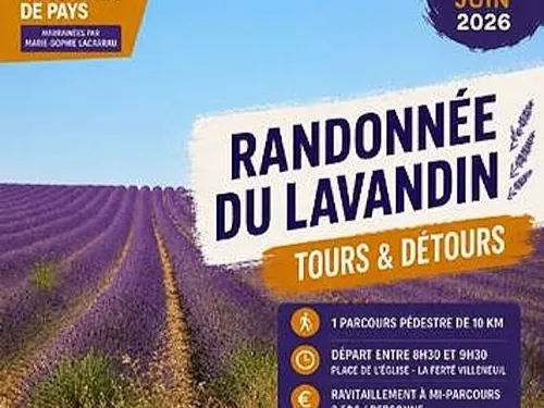 LA FERTÉ-VILLENEUIL - Randonnée du Lavandin