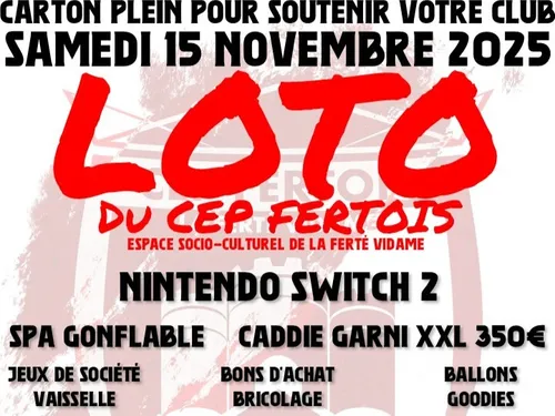 LA FERTÉ-VIDAME - Loto du CEP Fertois
