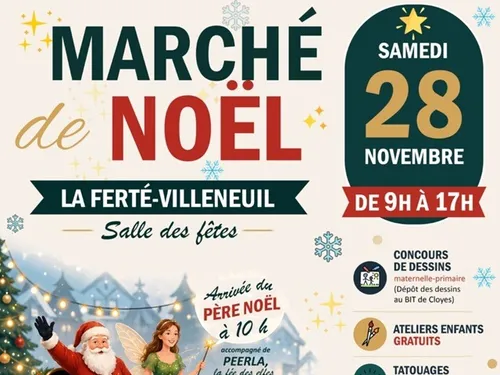LA FERTÉ-VILLENEUIL - Marché de Noël
