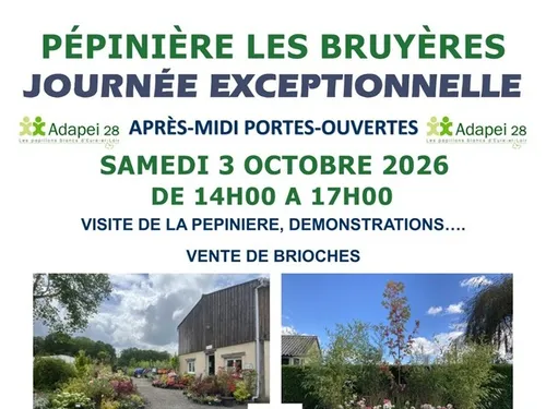 LA FERTÉ-VIDAME - Portes ouvertes de l'ESAT Pépinière Les Bruyères