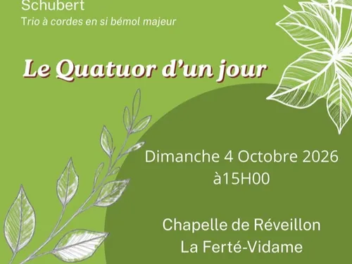 LA FERTÉ-VIDAME - Concert : Le Quatuor d'un jour