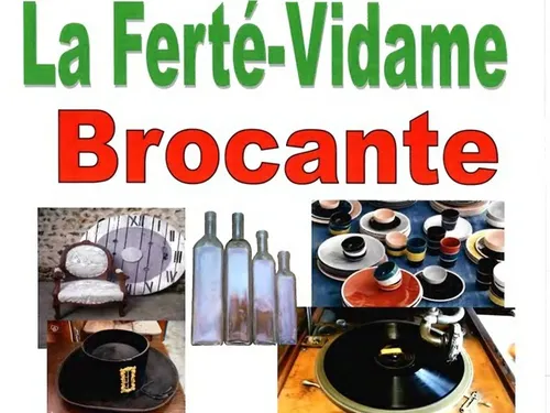 LA FERTÉ-VIDAME - Brocante du comité des fêtes
