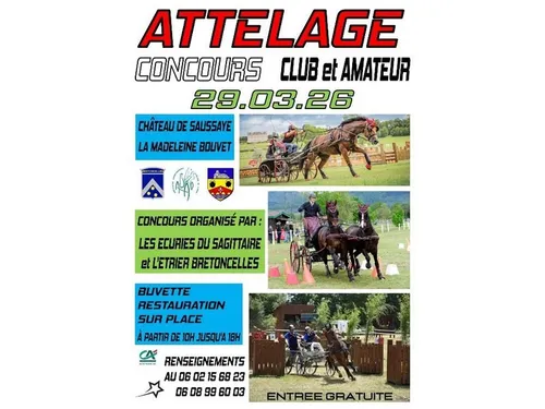 LA MADELEINE-BOUVET (61) - Concours attelage