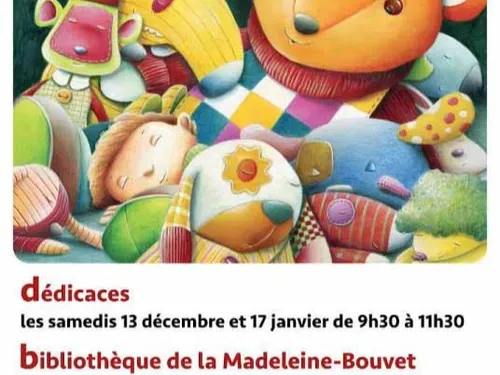 LA MADELEINE-BOUVET (61) - Dédicaces de Bruno Robert