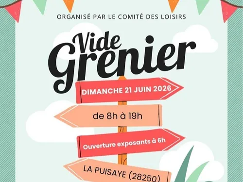 LA PUISAYE - Vide-greniers du comité de loisirs