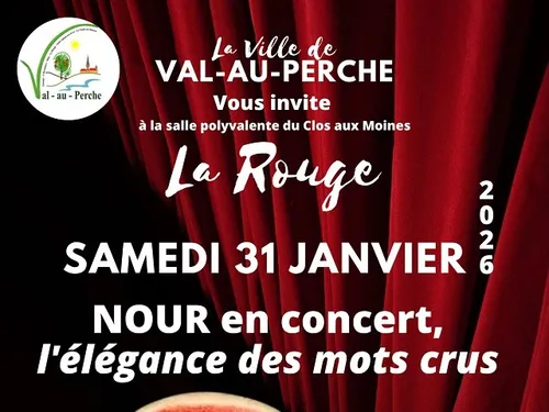 LA ROUGE (61) - Nour en concert, l'élégance des mots crus
