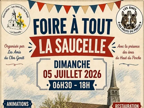 LA SAUCELLE - Foire à tout des Amis du Clos Genet