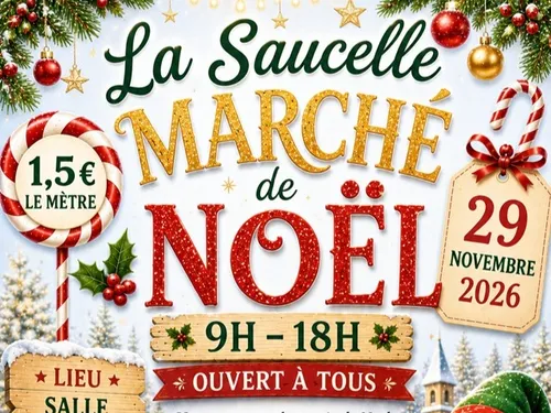 LA SAUCELLE - Marché de Noël