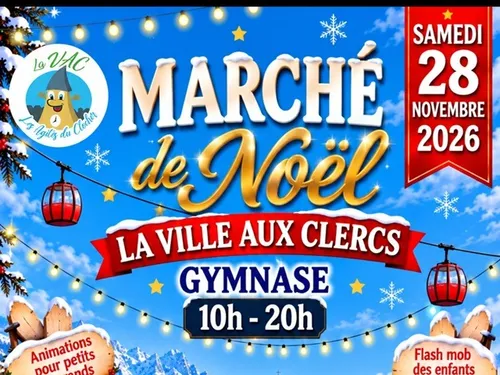 LA VILLE-AUX-CLERCS (41) - Marché de Noël