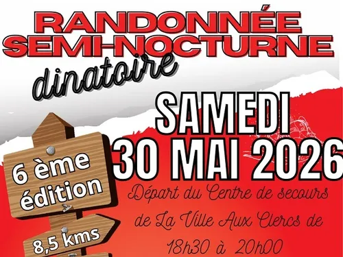 LA VILLE-AUX-CLERCS (41) - Randonnée semi-nocturne dînatoire