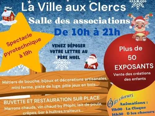 LA VILLE-AUX-CLERCS (41) - Marché de Noël