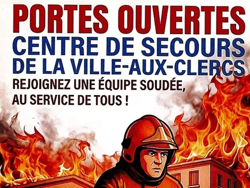 LA VILLE-AUX-CLERCS (41) - Portes ouvertes du centre de secours