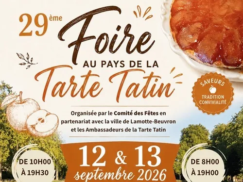 LAMOTTE-BEUVRON (41) - Foire au pays de la Tarte Tatin