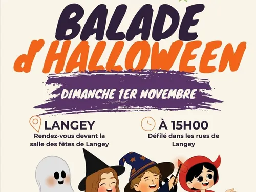 LANGEY - Balade d'Halloween