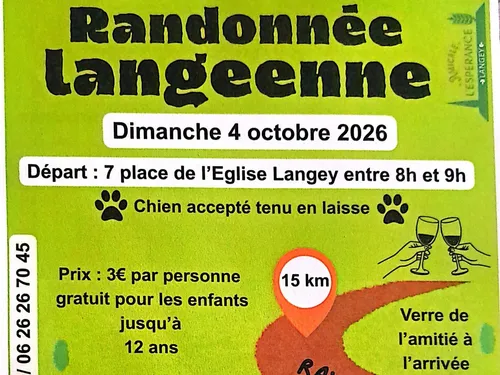 LANGEY - Randonnée Langéenne